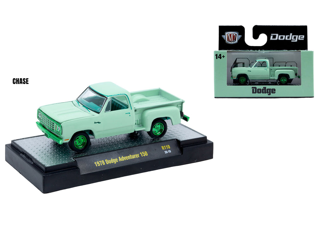 "Auto-Thentics" 6 piece Set Release 110 IN DISPLAY CASES Limited Edition 1/64 Diecast Model Cars by M2 Machines - image 2