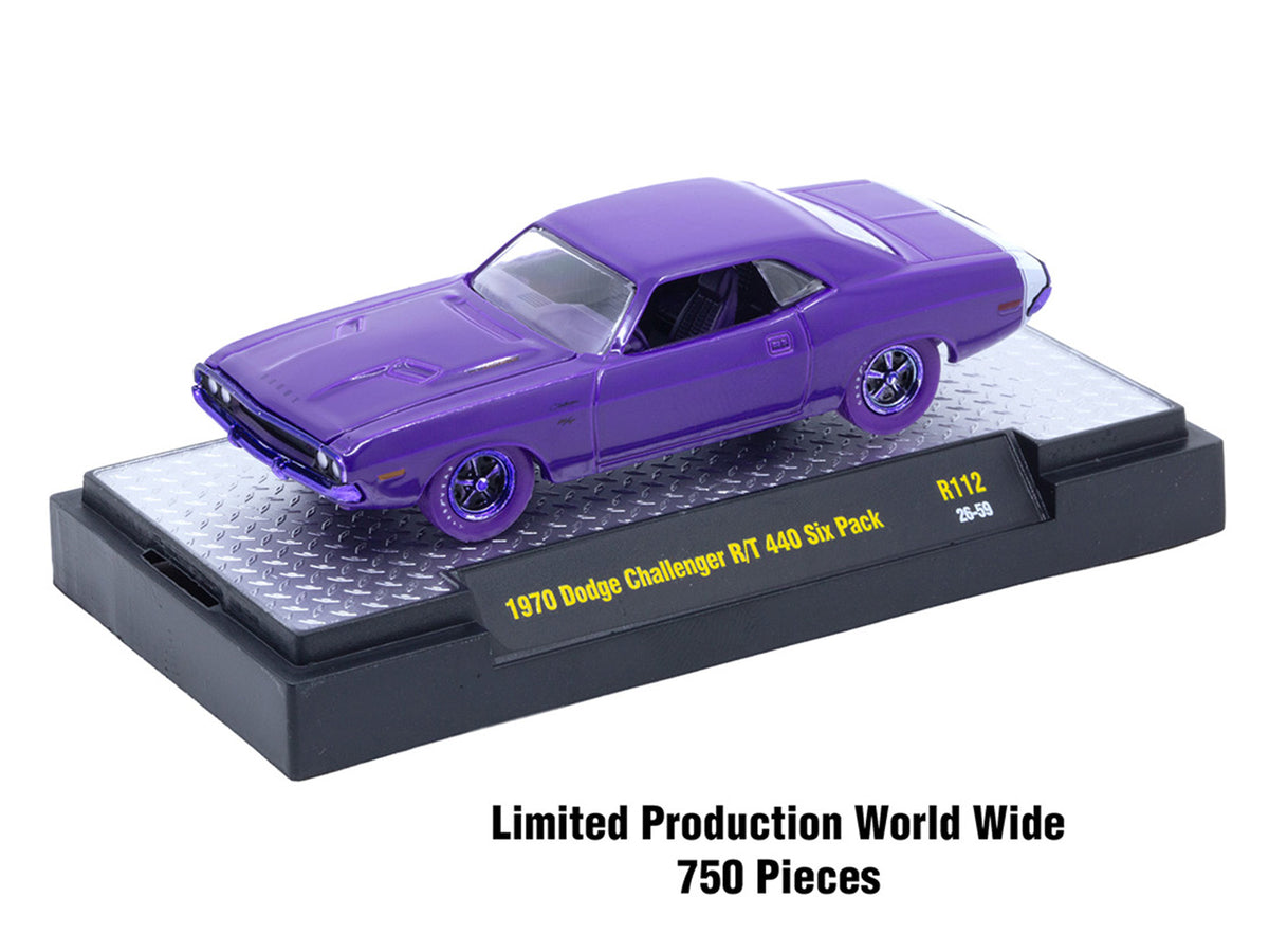 "Auto-Thentics" 6 piece Set Release 112 IN DISPLAY CASES Limited Edition 1/64 Diecast Model Cars by M2 Machines - image 2