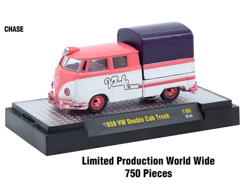 "Auto-Thentics" 6 piece Set Release 99 IN DISPLAY CASES Limited Edition 1/64 Diecast Model Cars by M2 Machines - image 2