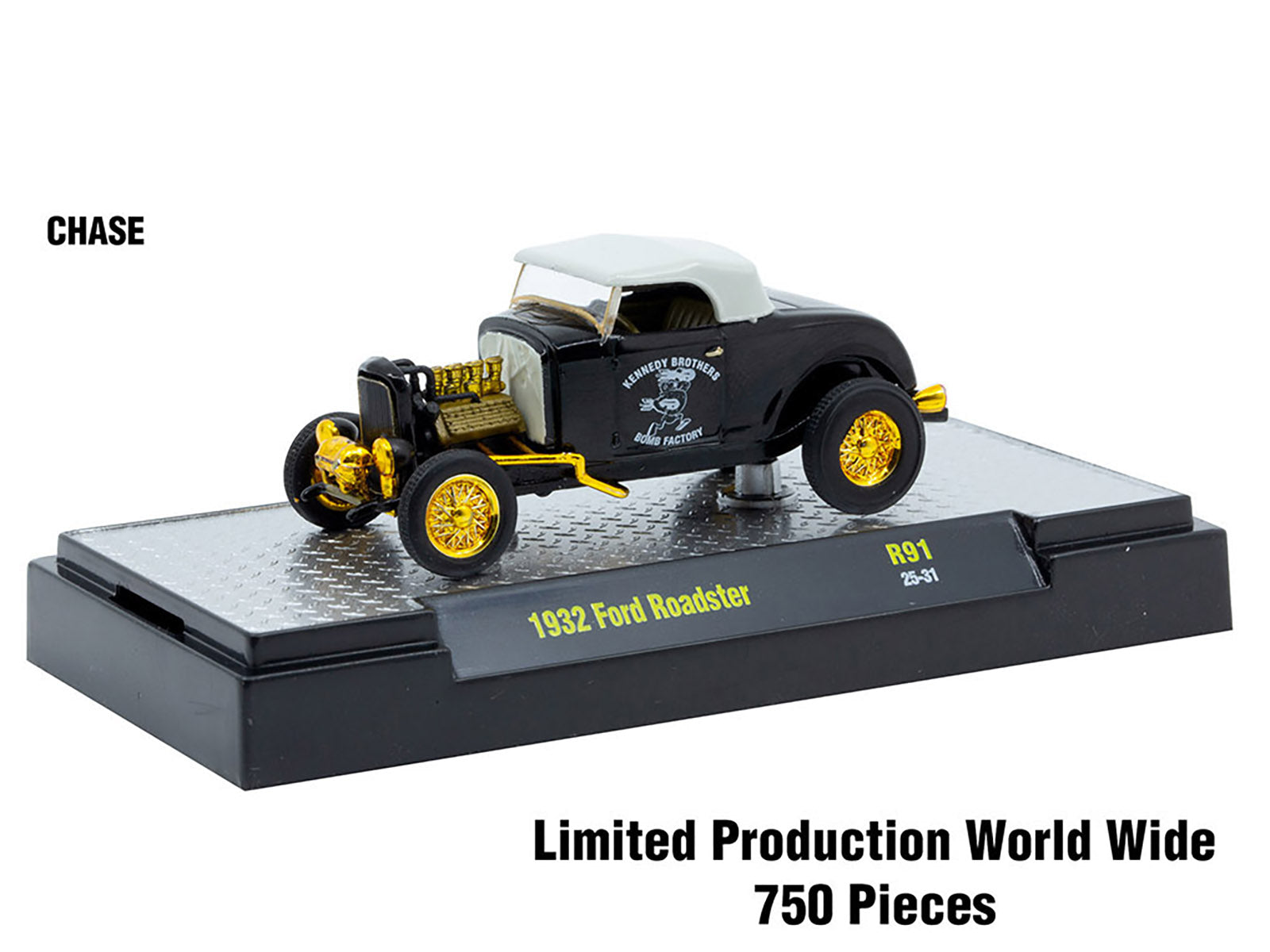"Auto Meets" Set of 6 Cars IN DISPLAY CASES Release 91 Limited Edition 1/64 Diecast Model Cars by M2 Machines - image 2