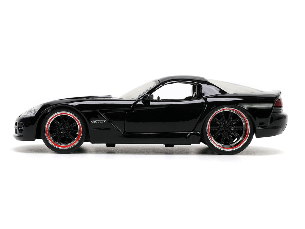 Letty's Dodge Viper SRT 10 Black "Furious 7" (2015) Movie "Fast & Furious" Series 1/32 Diecast Model Car by Jada - image 3