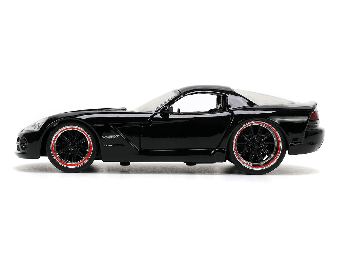 Letty's Dodge Viper SRT 10 Black "Furious 7" (2015) Movie "Fast & Furious" Series 1/32 Diecast Model Car by Jada - image 3