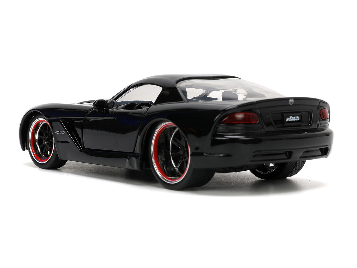 Letty's Dodge Viper SRT 10 Black "Furious 7" (2015) Movie "Fast & Furious" Series 1/32 Diecast Model Car by Jada - image 5