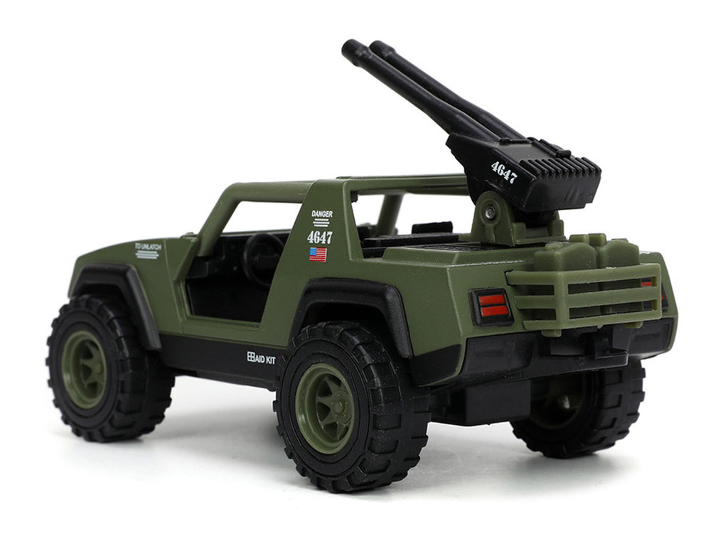 V.A.M.P. Olive Green G.I. Joe Hollywood Rides Series 1/32 Diecast Car Model by Jada - image 3