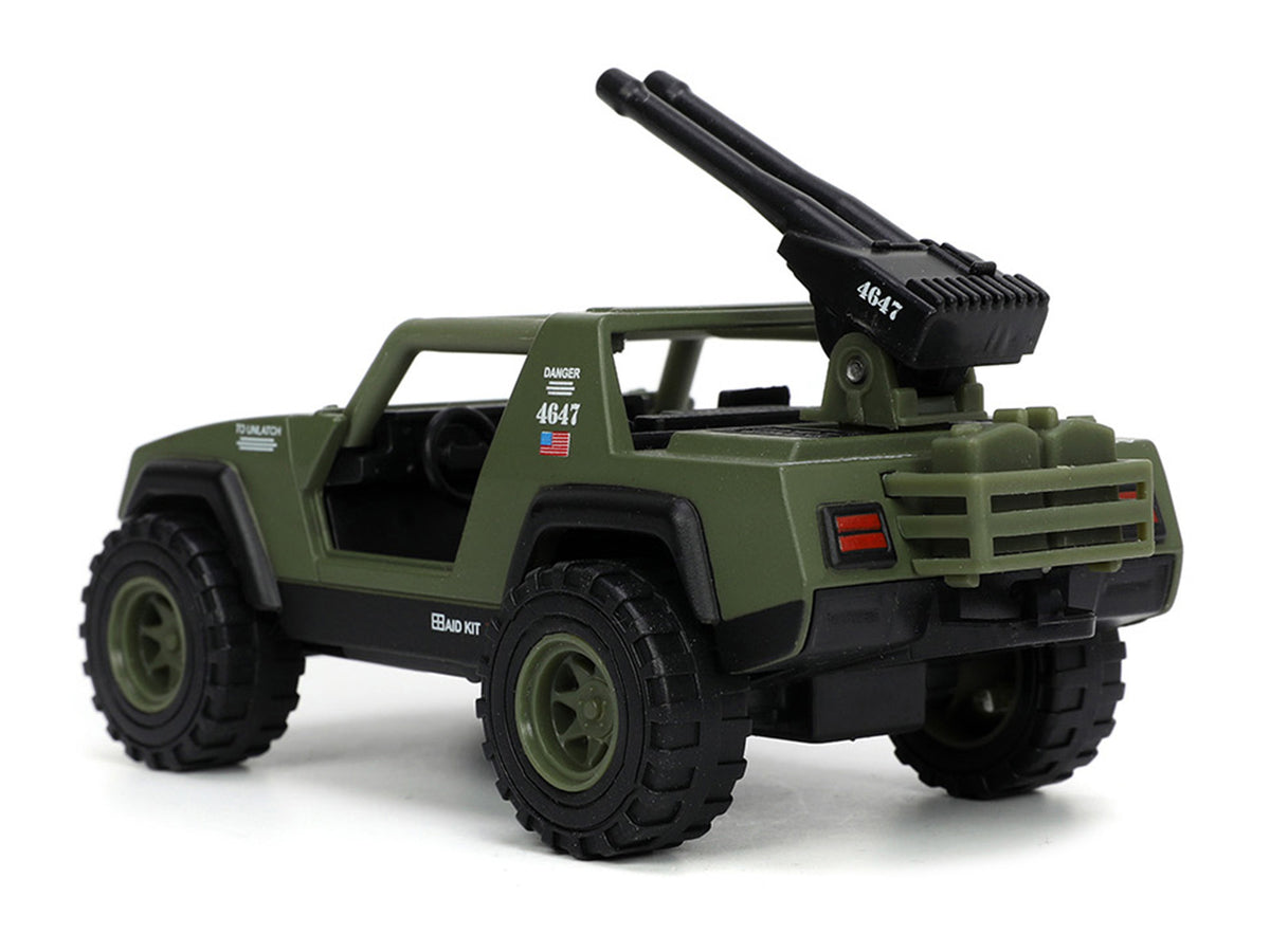V.A.M.P. Olive Green G.I. Joe Hollywood Rides Series 1/32 Diecast Car Model by Jada - image 3