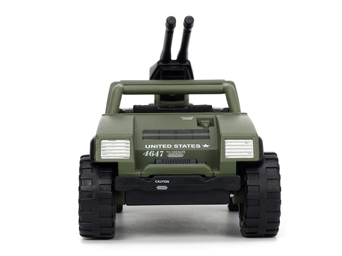 V.A.M.P. Olive Green G.I. Joe Hollywood Rides Series 1/32 Diecast Car Model by Jada - image 5