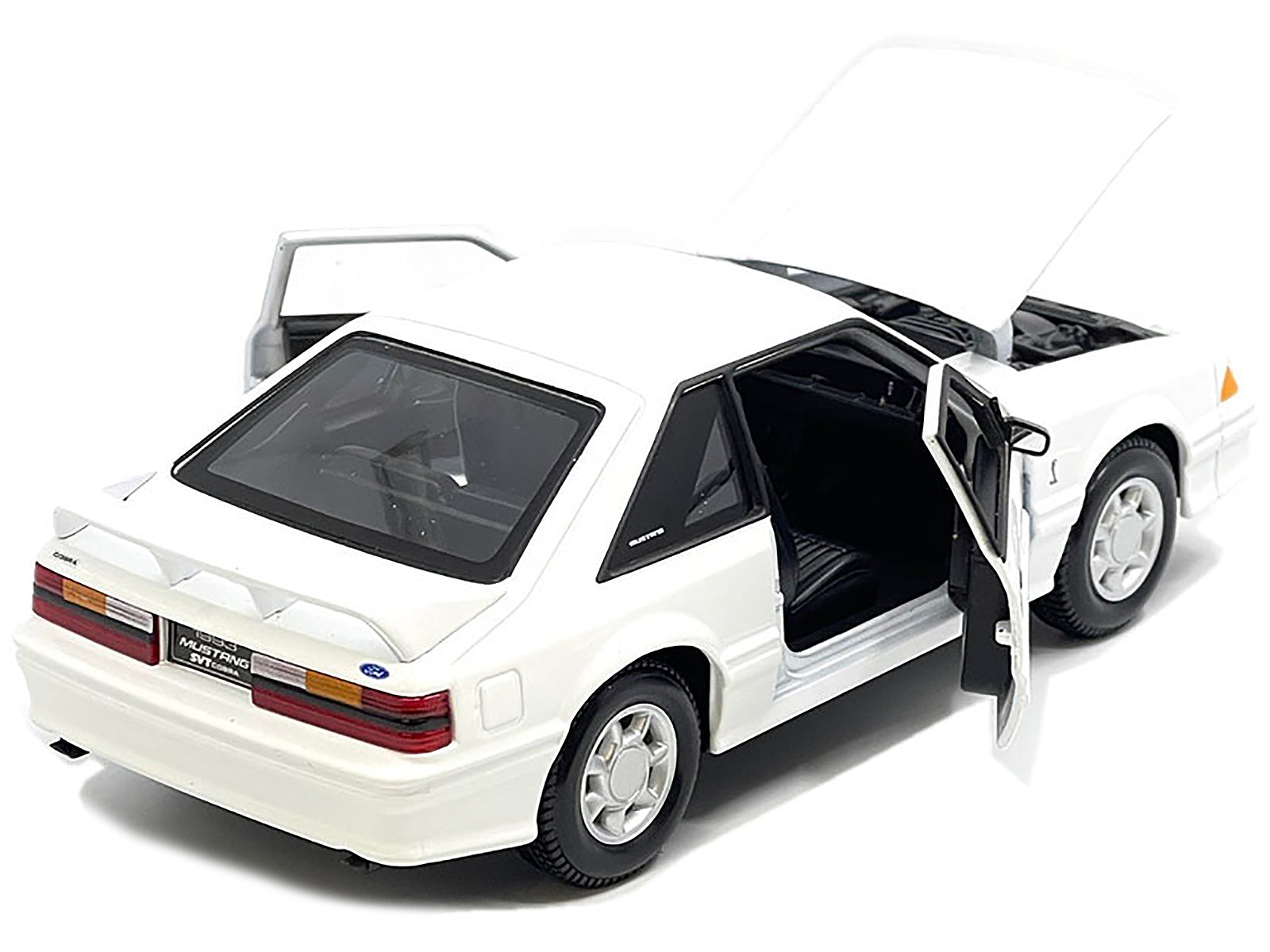 1993 Ford Mustang SVT Cobra White "Special Edition" Series 1/24 Diecast Model Car by Maisto - image 3