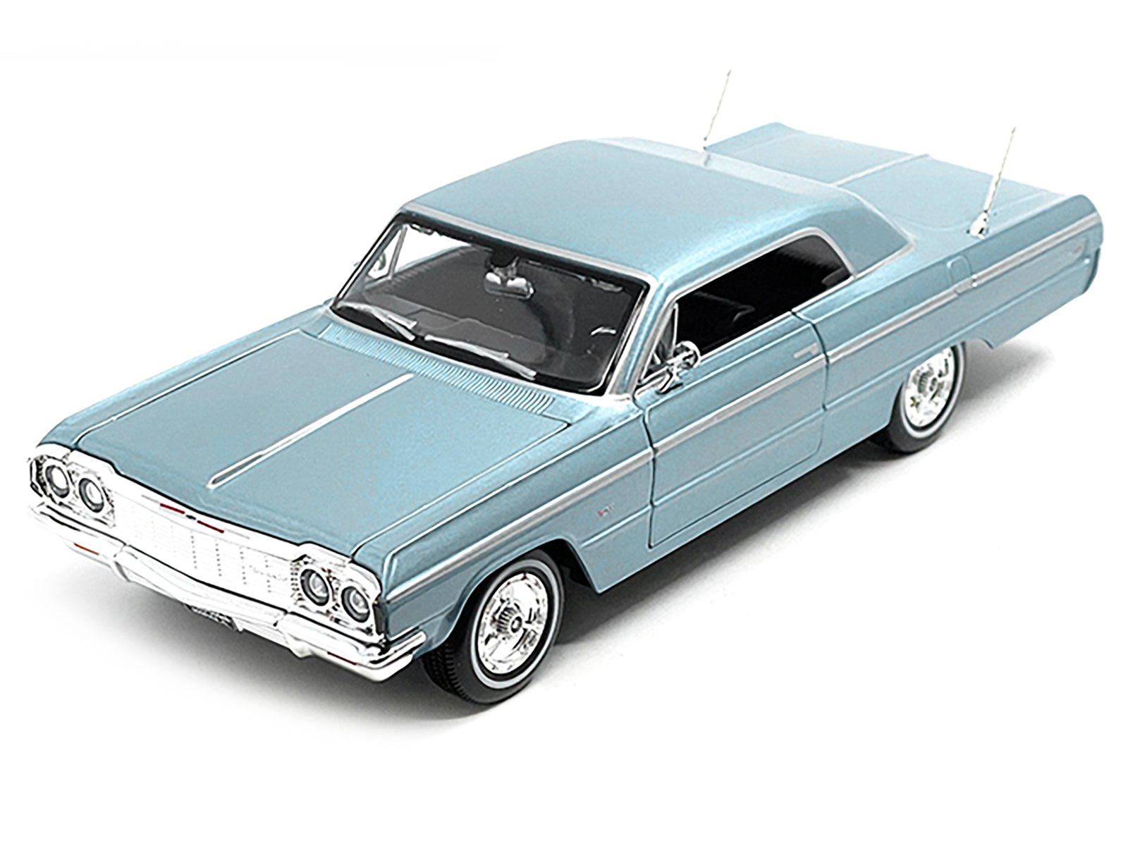 1964 Chevrolet Impala SS Blue Metallic "Special Edition" Series 1/26 Diecast Model Car by Maisto - image 2