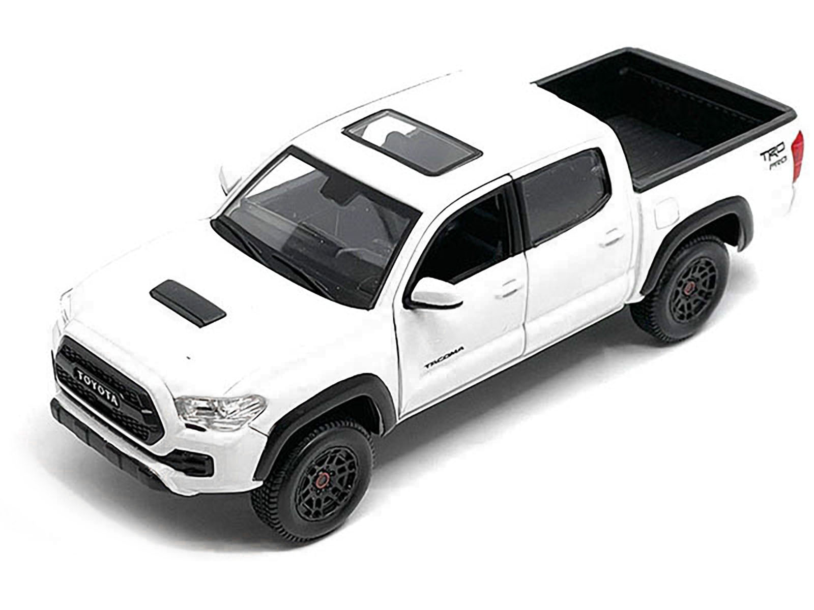 2023 Toyota Tacoma TRD PRO Pickup Truck White with Sunroof "Special Edition" Series 1/27 Diecast Model Car by Maisto - image 2