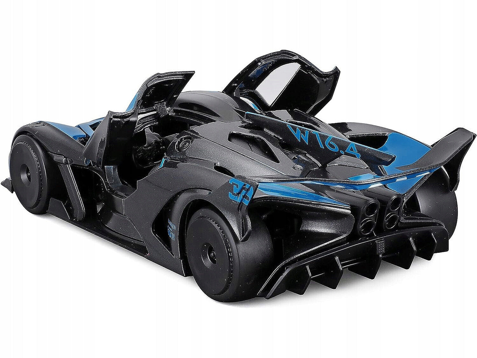 Bugatti Bolide Blue and Black Metallic "Special Edition" Series 1/24 Diecast Model Car by Maisto - image 3