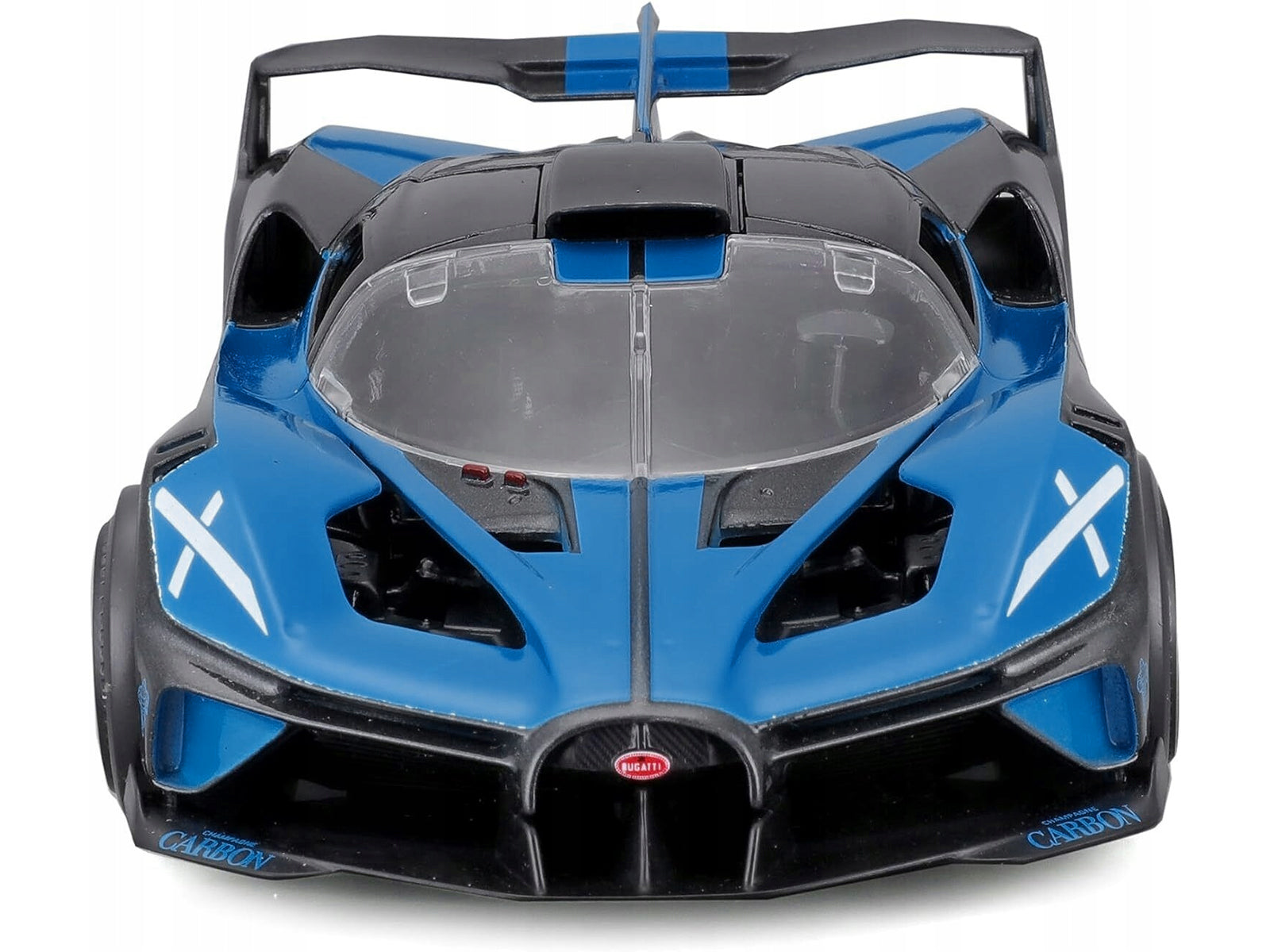 Bugatti Bolide Blue and Black Metallic "Special Edition" Series 1/24 Diecast Model Car by Maisto - image 5