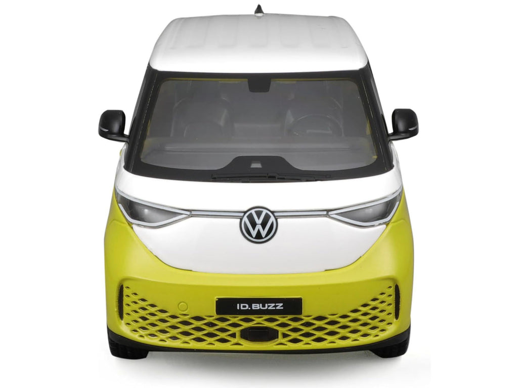 2023 Volkswagen ID. Buzz Van Yellow and White "Special Edition" Series 1/24 Diecast Model Car by Maisto - image 2