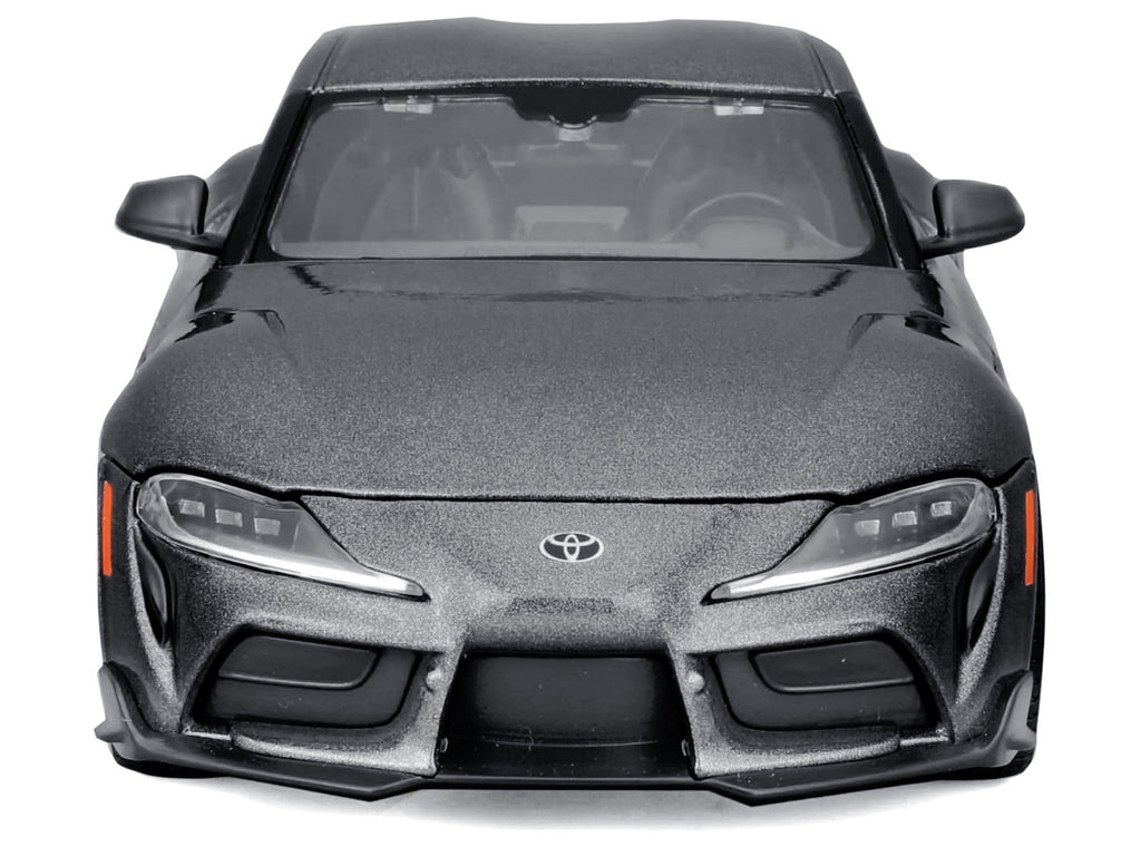 Toyota GR Supra Gray Metallic "Special Edition" Series 1/24 Diecast Model Car by Maisto - image 5