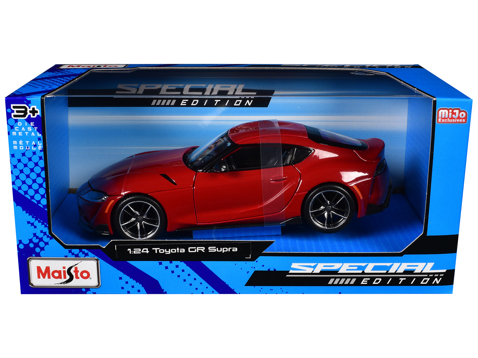 Toyota GR Supra Red "Special Edition" Series 1/24 Diecast Model Car by Maisto - image 3