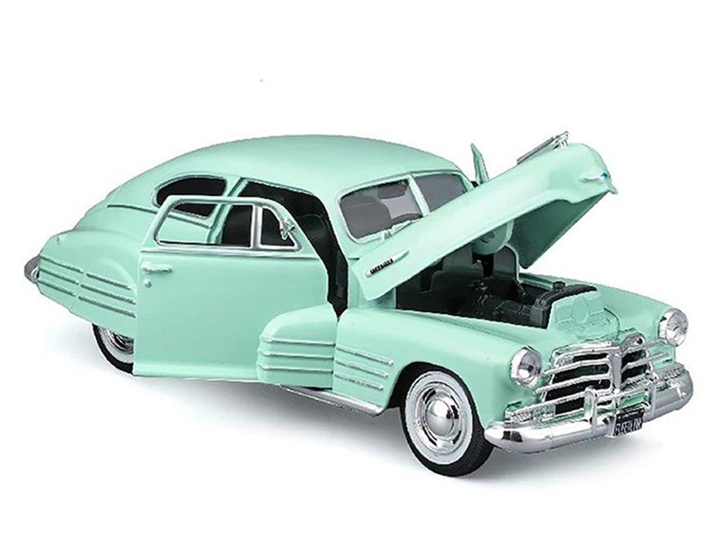 1948 Chevrolet Fleetline Aerosedan Light Green "Special Edition" Series 1/25 Diecast Model Car by Maisto - image 3
