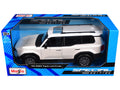 2024 Toyota Land Cruiser Pearl White Metallic with White Top "Special Edition" Series 1/24 Diecast Model Car by Maisto