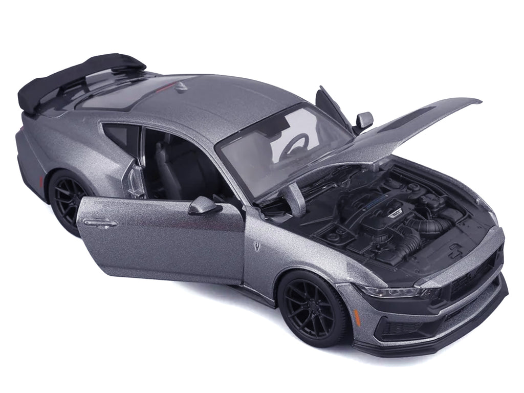 2024 Ford Mustang Dark Horse Dark Gray Metallic "Special Edition" Series 1/24 Diecast Model Car by Maisto - image 2