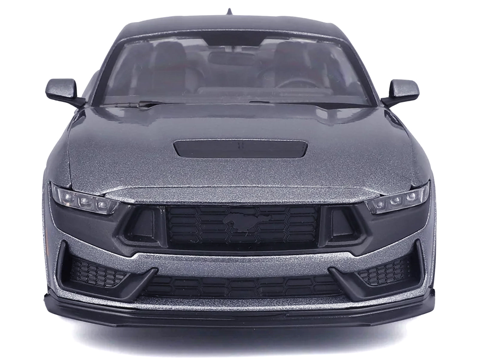 2024 Ford Mustang Dark Horse Dark Gray Metallic "Special Edition" Series 1/24 Diecast Model Car by Maisto - image 4