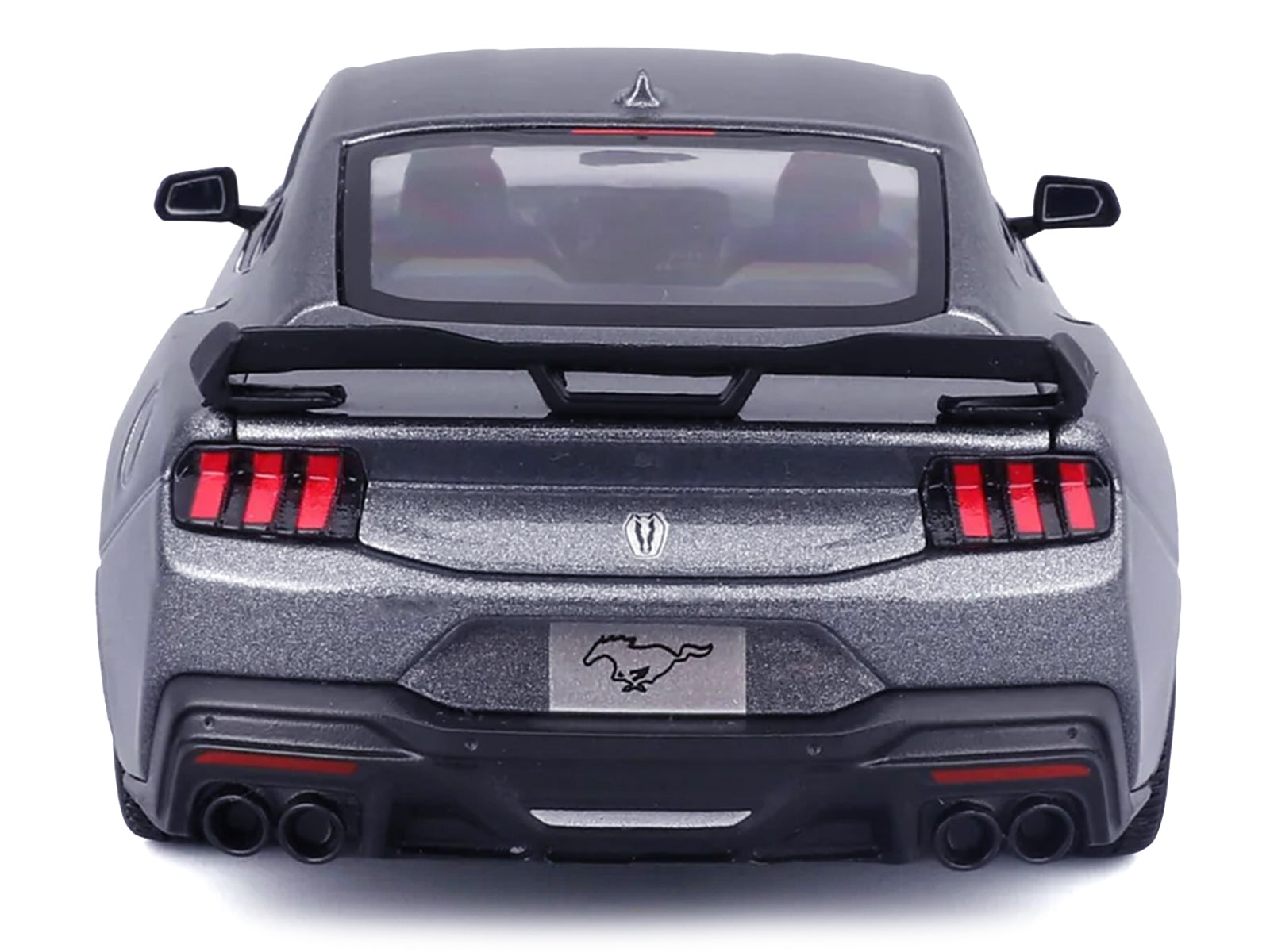 2024 Ford Mustang Dark Horse Dark Gray Metallic "Special Edition" Series 1/24 Diecast Model Car by Maisto - image 5