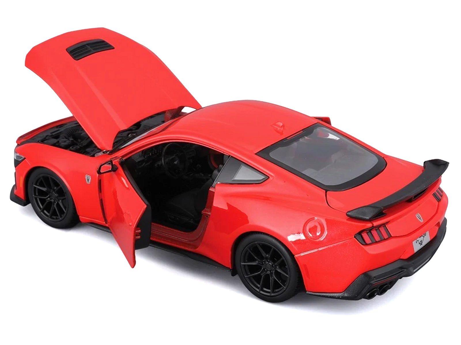 2024 Ford Mustang Dark Horse Red "Special Edition" Series 1/24 Diecast Model Car by Maisto - image 3
