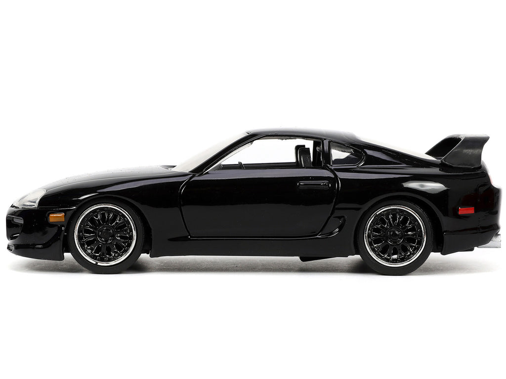 1995 Toyota Supra Black "Fast & Furious" Movie 1/32 Diecast Model Car by Jada - image 3