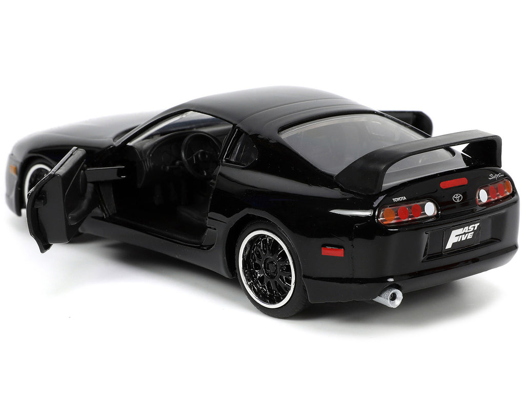 1995 Toyota Supra Black "Fast & Furious" Movie 1/32 Diecast Model Car by Jada - image 4