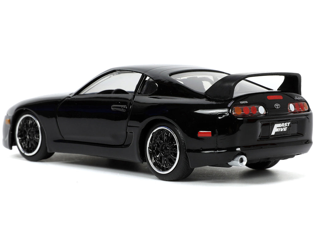 1995 Toyota Supra Black "Fast & Furious" Movie 1/32 Diecast Model Car by Jada - image 5
