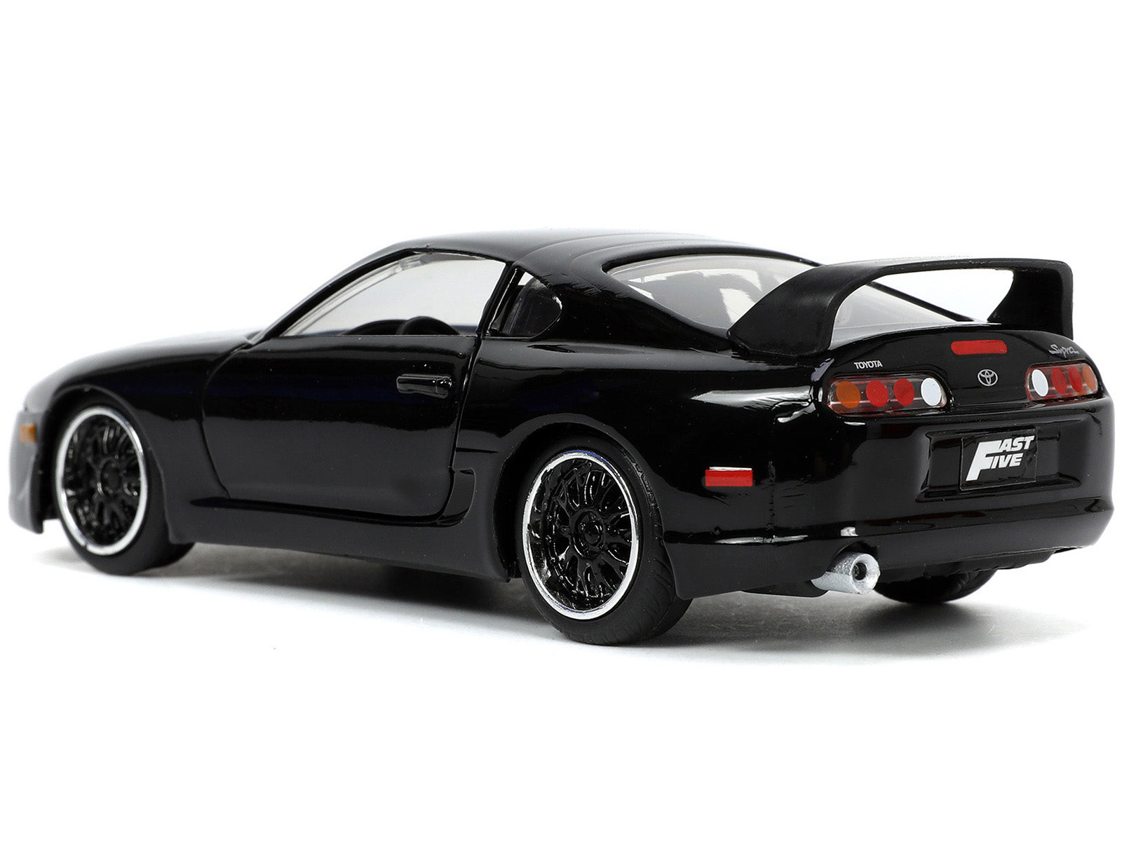 1995 Toyota Supra Black "Fast & Furious" Movie 1/32 Diecast Model Car by Jada - image 5