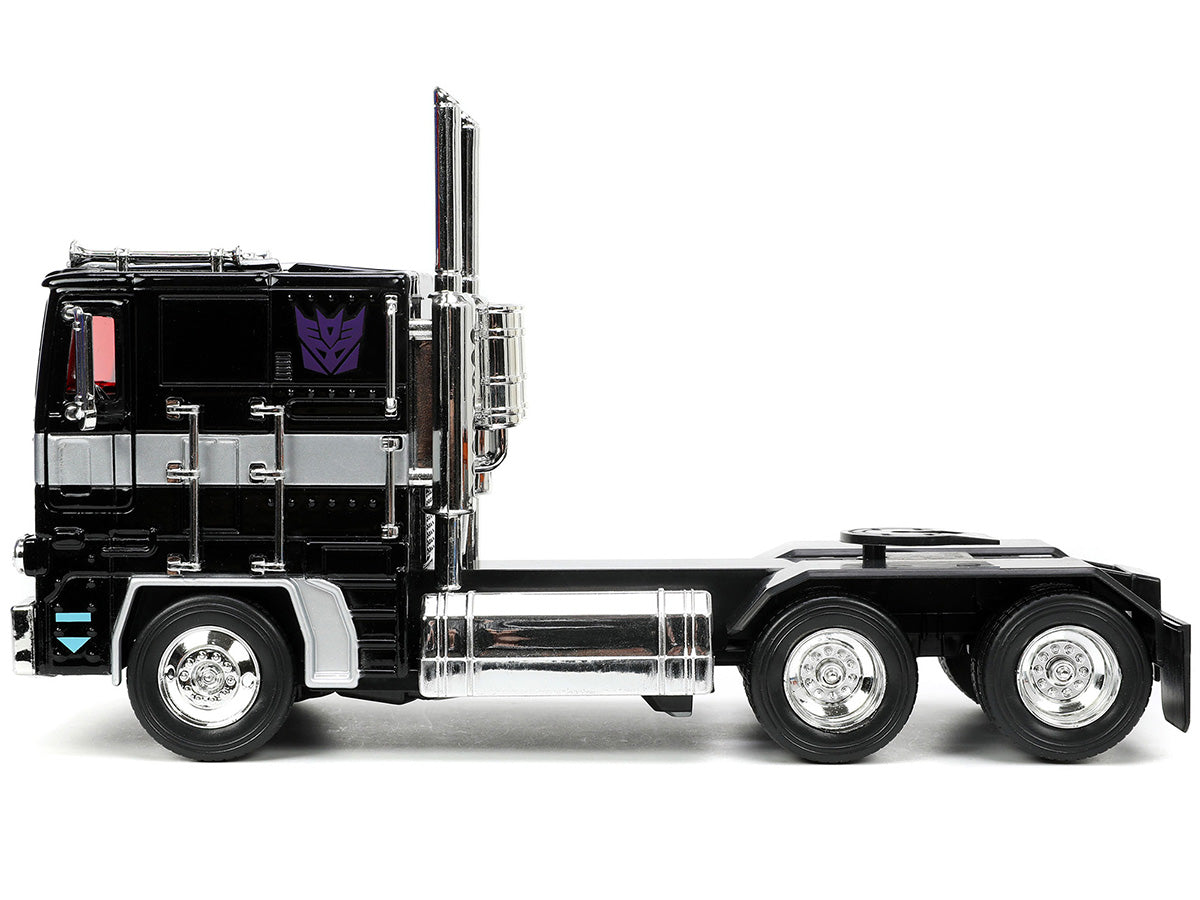 Decepticon Nemesis Prime with Robot on Chassis "Transformers" TV Series "Hollywood Rides" Series 1/24 Diecast Model by Jada - image 2