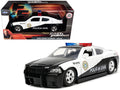 2006 Dodge Charger Police Black and White "Policia Civil" "Fast & Furious" Series 1/24 Diecast Model Car by Jada