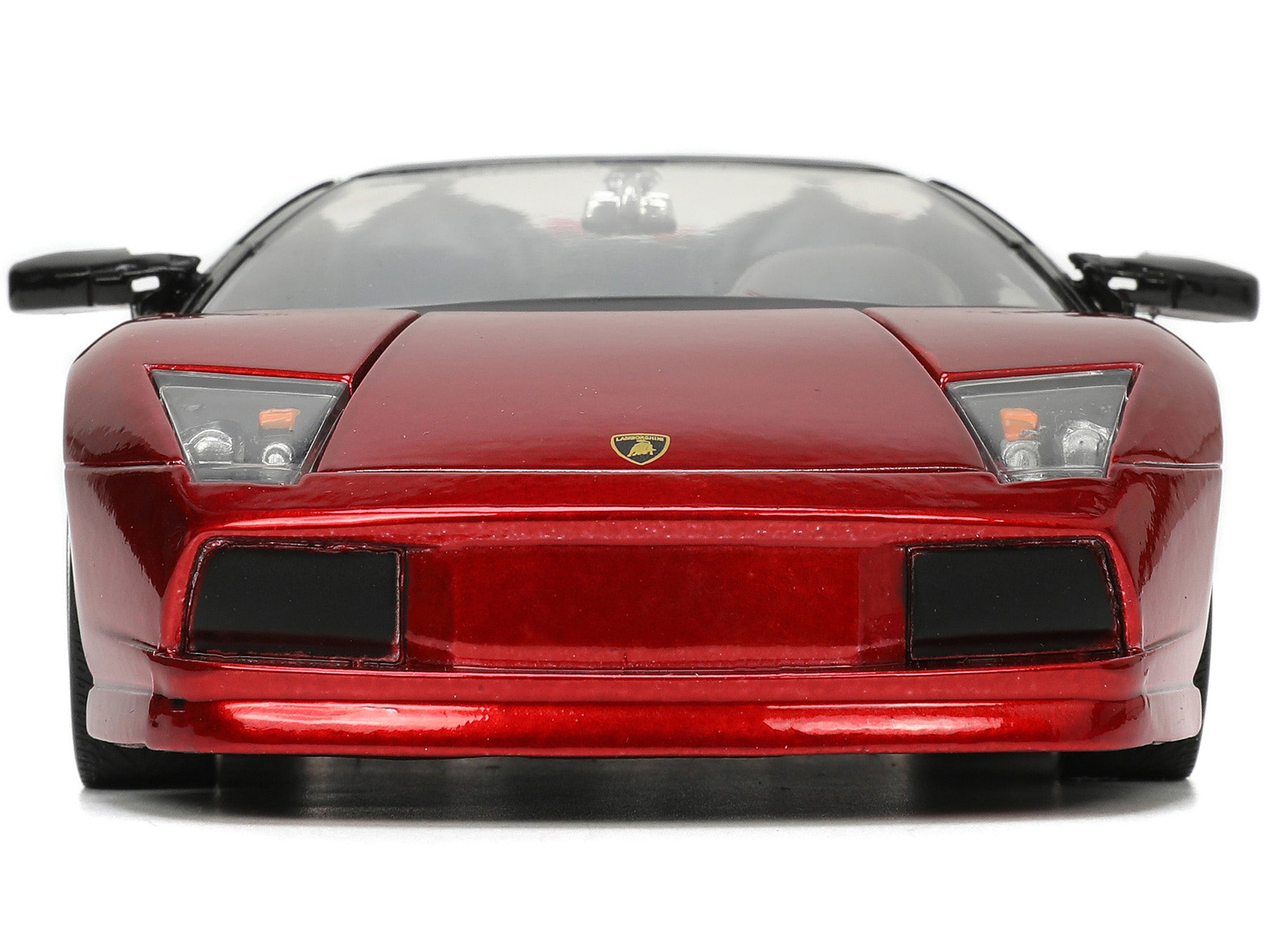 Lamborghini Murcielago Roadster Red Metallic "Hyper-Spec" Series 1/24 Diecast Model Car by Jada - image 4
