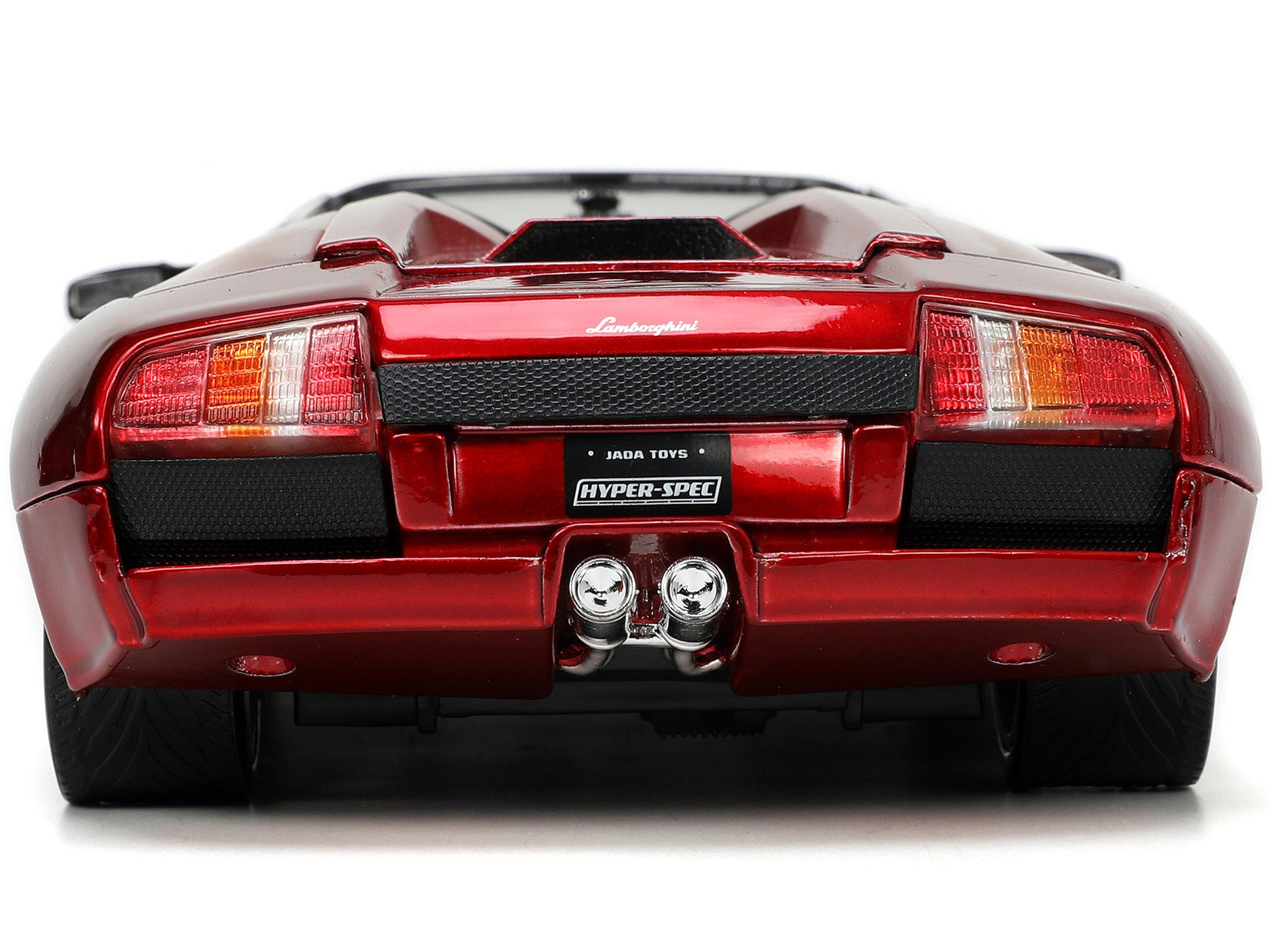 Lamborghini Murcielago Roadster Red Metallic "Hyper-Spec" Series 1/24 Diecast Model Car by Jada - image 5