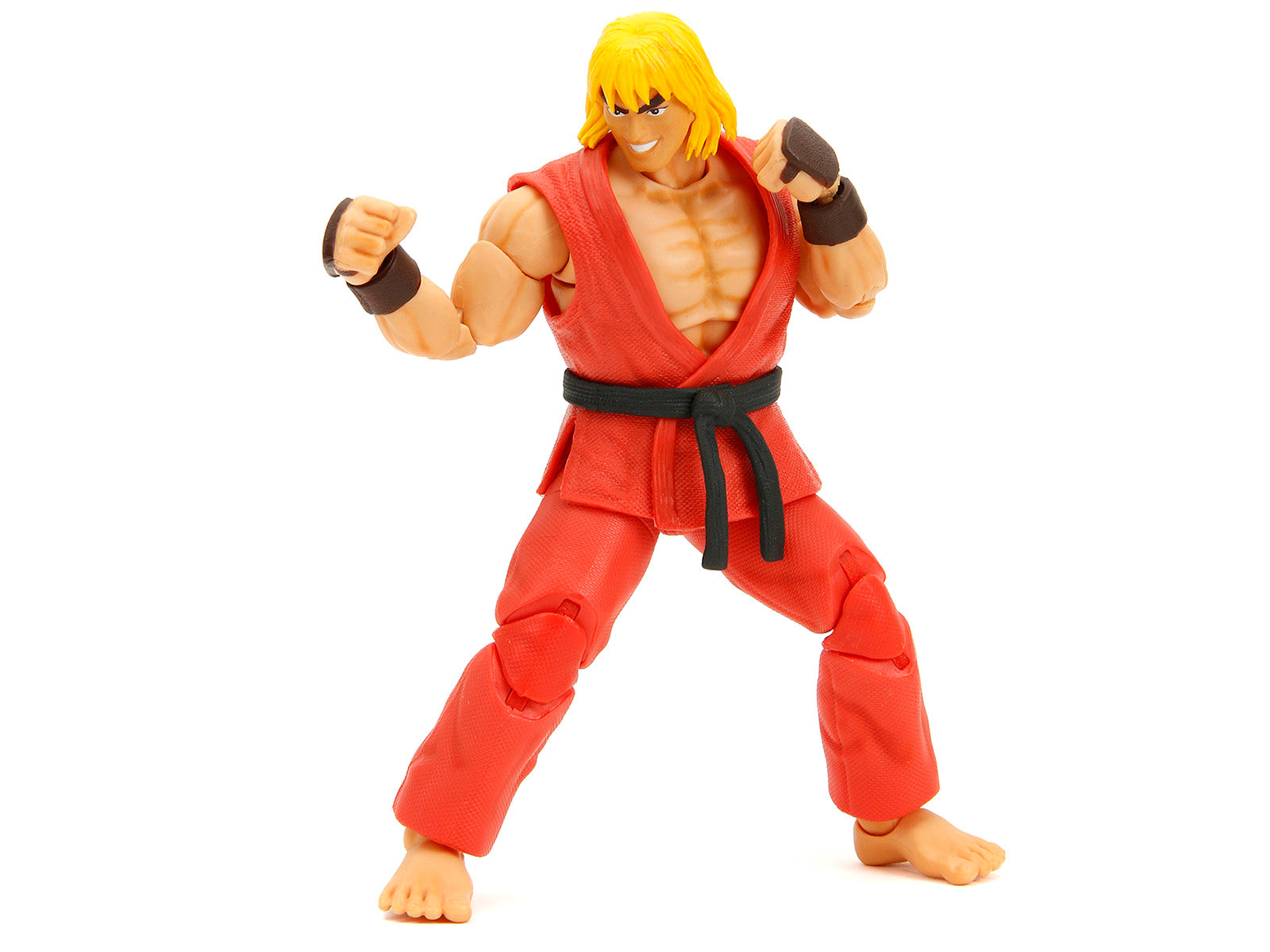 Ken 6" Moveable Figure with Accessories and Alternate Head and Hands "Ultra Street Fighter II: The Final Challengers" (2017) Video Game Model by Jada - image 3