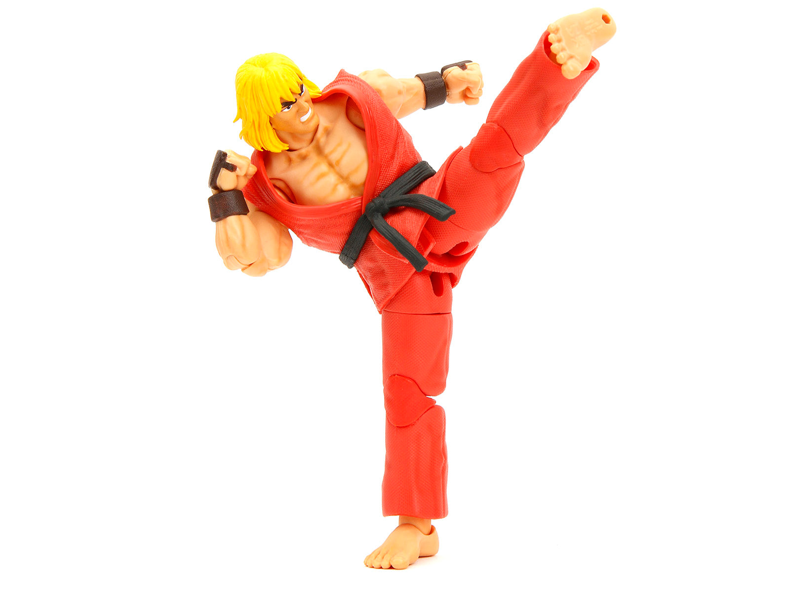 Ken 6" Moveable Figure with Accessories and Alternate Head and Hands "Ultra Street Fighter II: The Final Challengers" (2017) Video Game Model by Jada - image 2