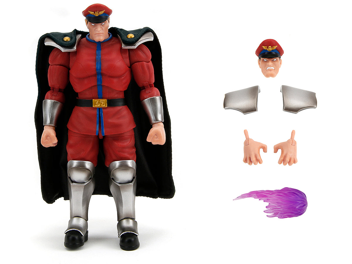 M. Bison 6 Moveable Figure with Accessories and Alternate Head and Hands Ultra Street Fighter II: The Final - image 2