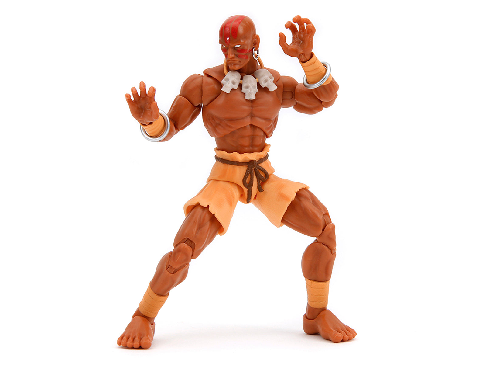 Dhalsim 6" Moveable Figure with Alternate Head and Limbs "Ultra Street Fighter II: The Final Challengers" (2017) Video Game Model by Jada - image 3