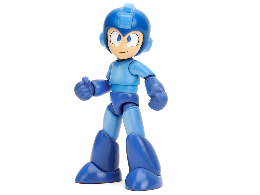 Mega Man 4.5 Moveable Figure with Accessories and Alternate Head and Hands Mega Man (1987) Video Game model by Jada - image 2