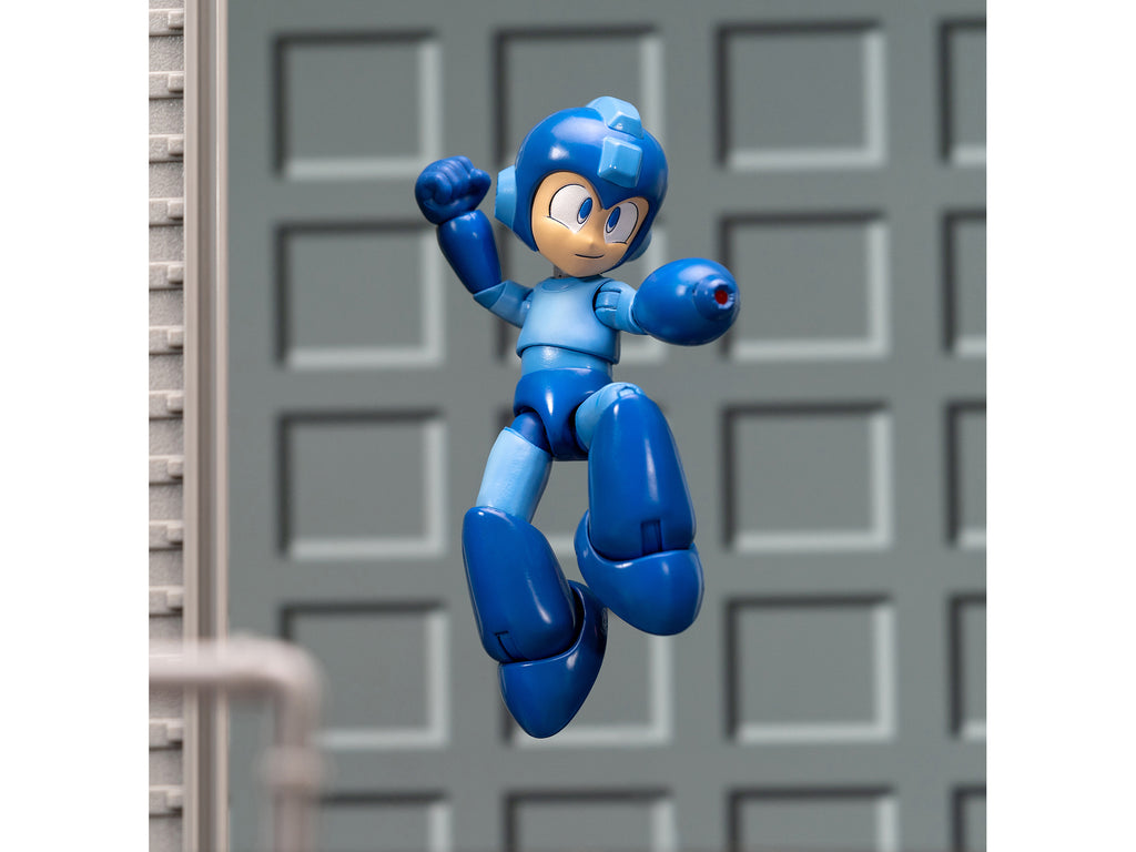 Mega Man 4.5 Moveable Figure with Accessories and Alternate Head and Hands Mega Man (1987) Video Game model by Jada - image 3