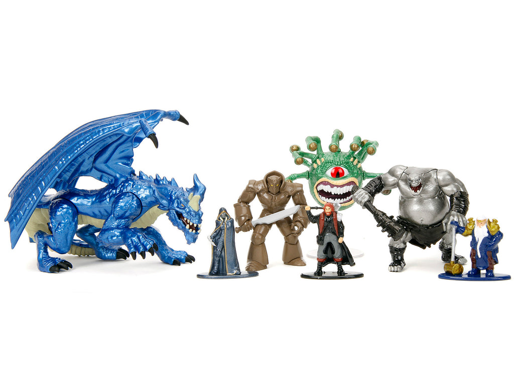 "Dungeons and Dragons" Set of 7 Diecast Figures by Jada - image 2