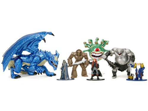"Dungeons and Dragons" Set of 7 Diecast Figures by Jada - image 2