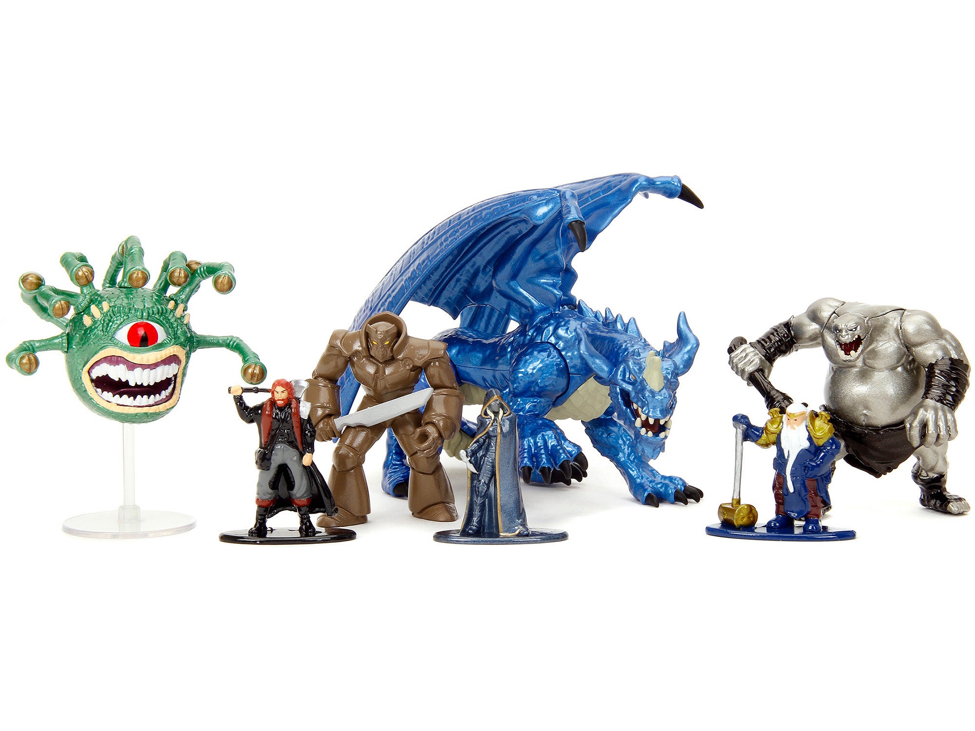 "Dungeons and Dragons" Set of 7 Diecast Figures by Jada - image 3