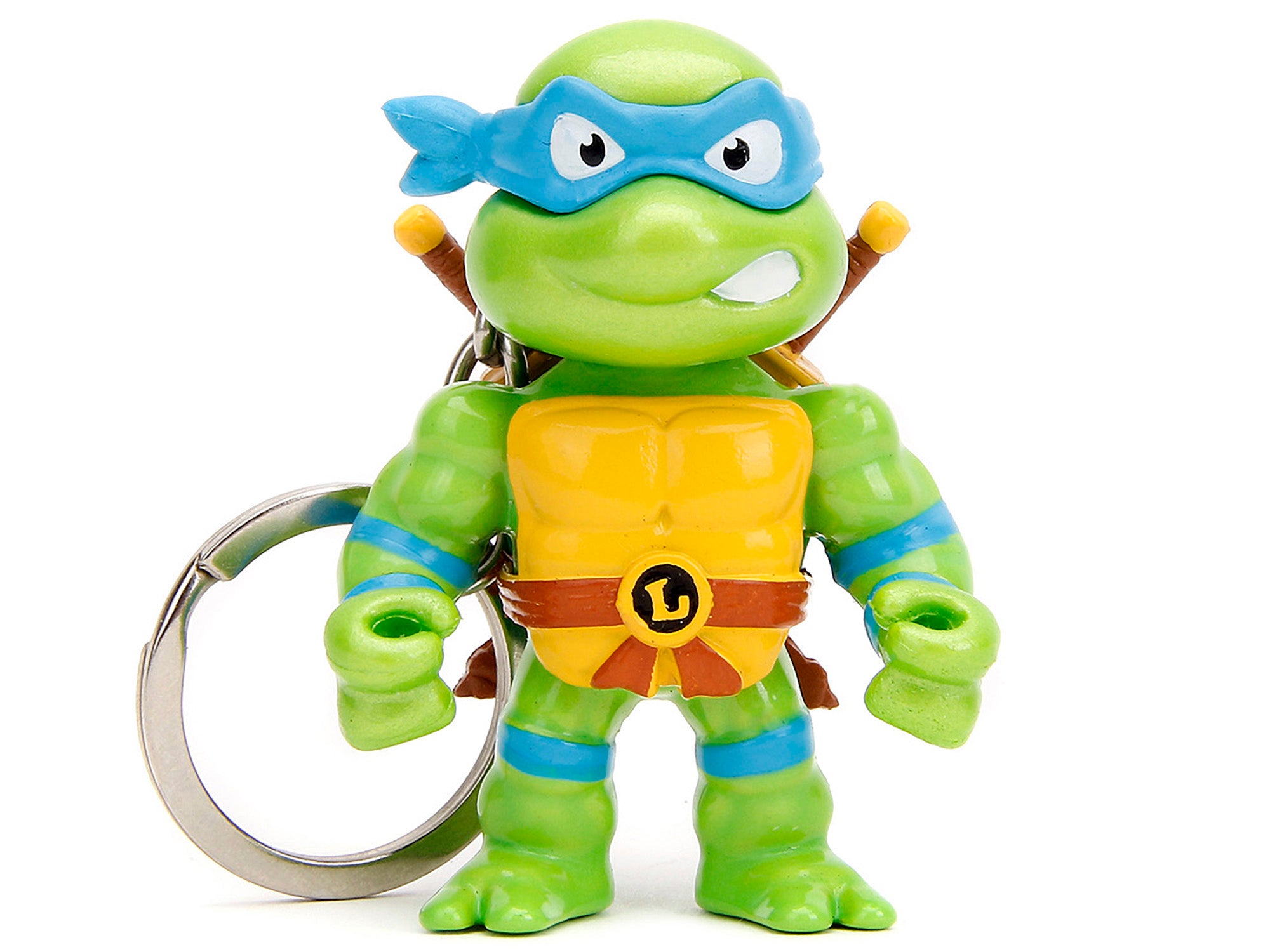 Set of 4 Diecast Figure Key Chains "Teenage Mutant Ninja Turtles" TV Series "Metalfigs" Series Diecast Models by Jada - image 2