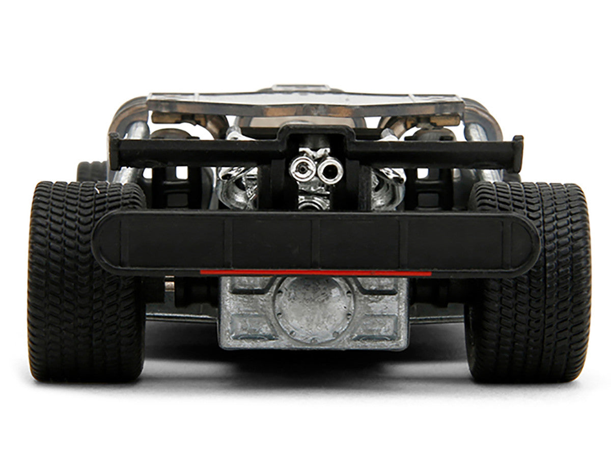 Flip Car Raw Metal "Fast & Furious 6" (2013) Movie "25 Years of Fast & Furious" Series 1/32 Diecast Model Car by Jada - image 5