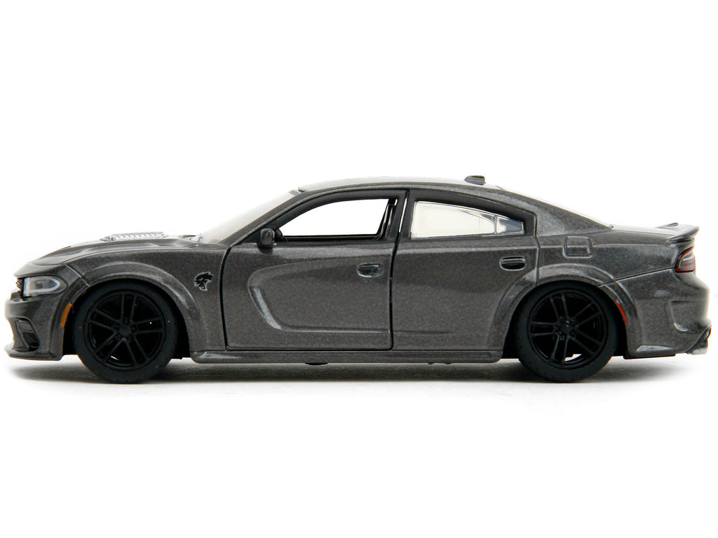 2021 Dodge Charger SRT Hellcat Gray Metallic "Fast X" (2023) Movie "Fast & Furious" Series 1/32 Diecast Model Car by Jada - image 3