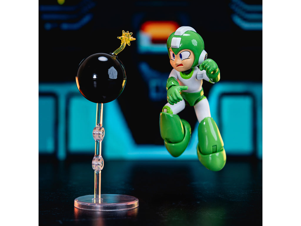 Hyper Bomb 4.5" Moveable Figure with Accessories and Alternate Head and Hands "Mega Man" (1987) Video Game Model by Jada - image 5