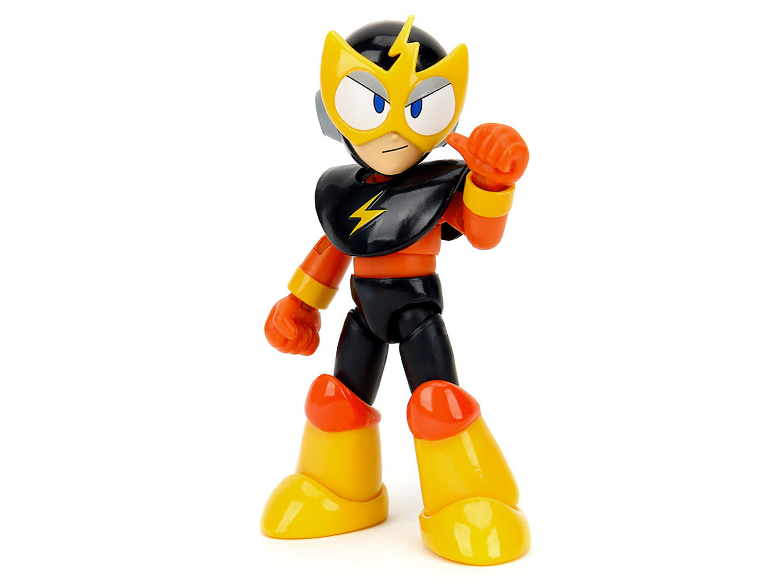 Elec Man 4.5" Moveable Figure with Accessories and Alternate Head and Hands "Mega Man" (1987) Video Game Model by Jada - image 4