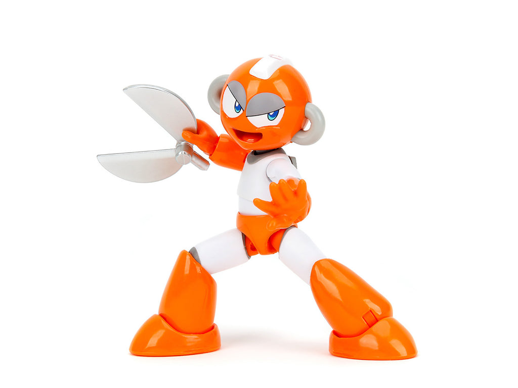 Cut Man 4.5" Moveable Figure with Accessories and Alternate Head and Hands "Mega Man" (1987) Video Game Model by Jada - image 3