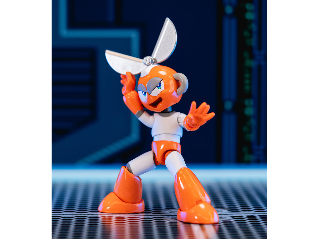 Cut Man 4.5" Moveable Figure with Accessories and Alternate Head and Hands "Mega Man" (1987) Video Game Model by Jada - image 5