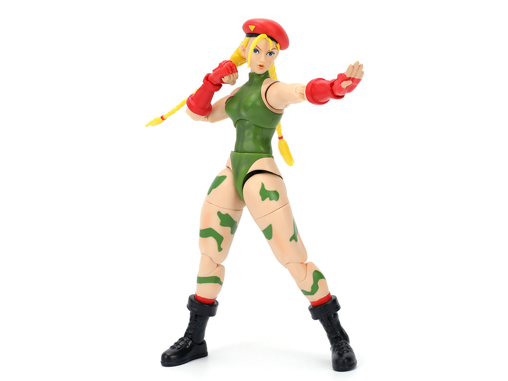 Cammy 6" Moveable Figure with Accessories and Alternate Head and Hands "Ultra Street Fighter II: The Final Challengers" (2017) Video Game Model by Jada - image 3