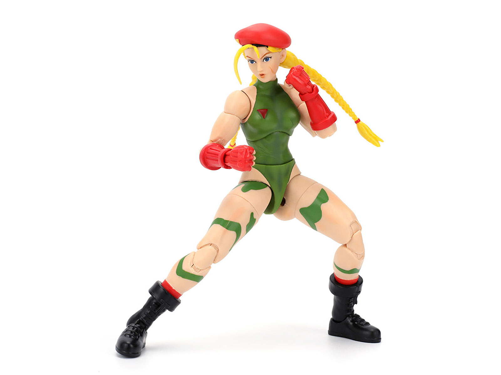 Cammy 6" Moveable Figure with Accessories and Alternate Head and Hands "Ultra Street Fighter II: The Final Challengers" (2017) Video Game Model by Jada - image 4